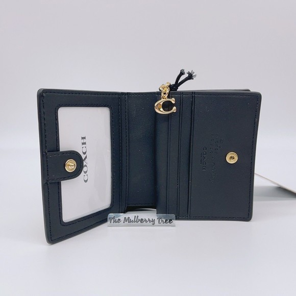 Coach C7446 Disney Mickey Mouse X Keith Haring Snap Zip Wallet NWT Org $198 - Picture 4 of 11